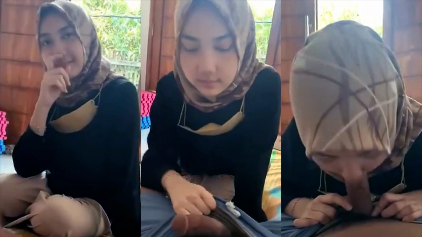 Bokep Cewe Hijab Imut Nyepong Pacar Viral