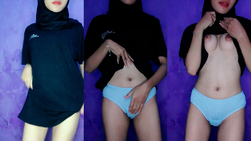 Bokep Gadis 19yo Jilbab Hitam Joget Binal