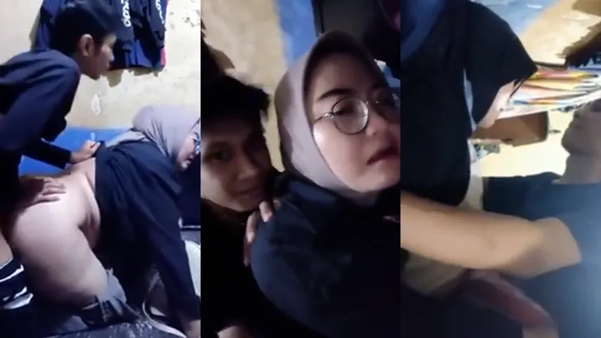 Bokep Hijab BBW Semok Kacamata Ngewe
