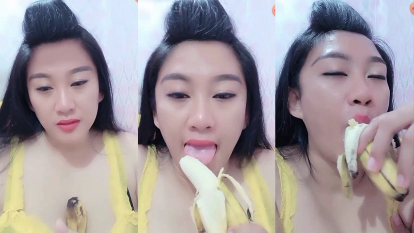 Bokep Live Puspita Nyepong Pisang Godain Pascol