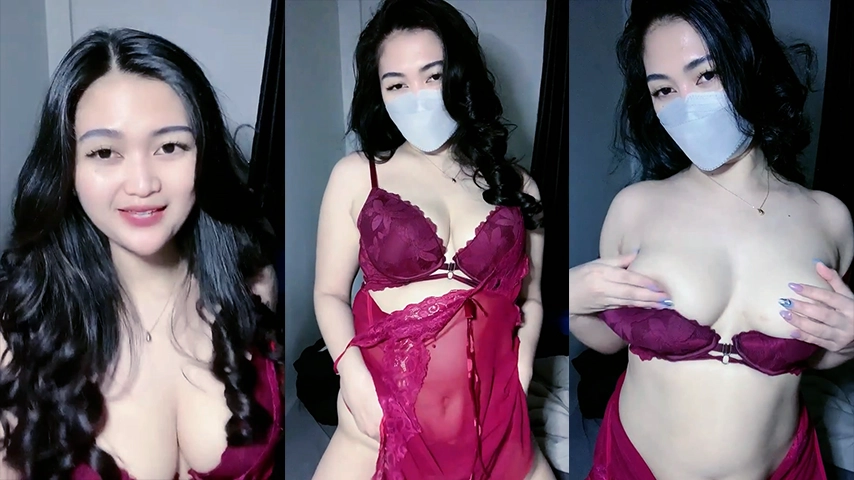 Bokep Mbak Zaraa Red Lingerie Live Barbar