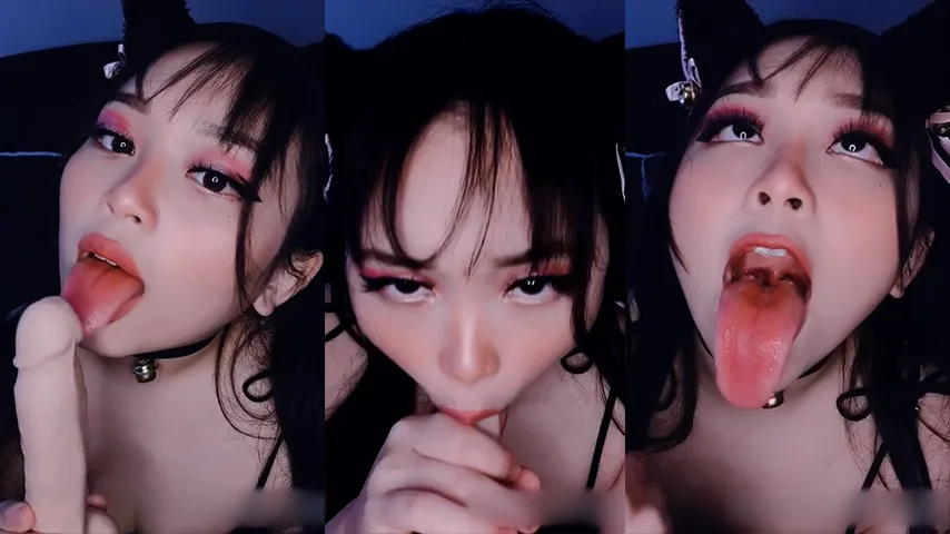 Bokep POV Ambiyah Kuping Kucing BJ Dildo