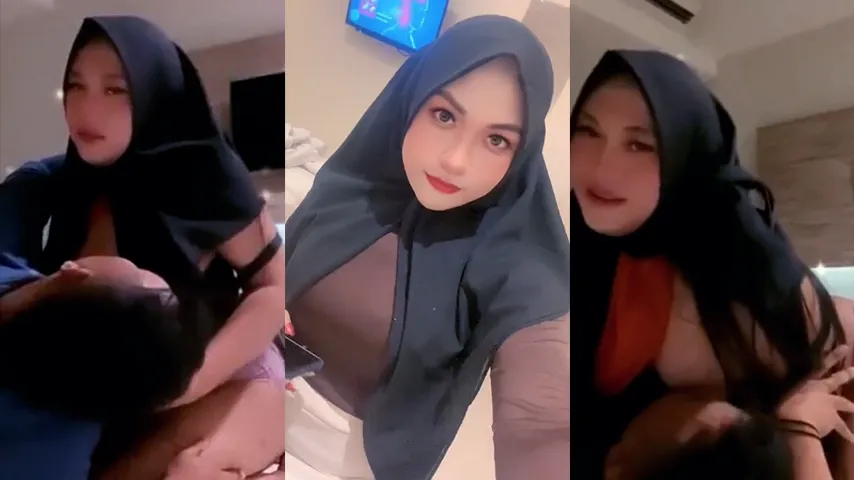 Bokep Pacar Kenyot Susu Hijab Toge