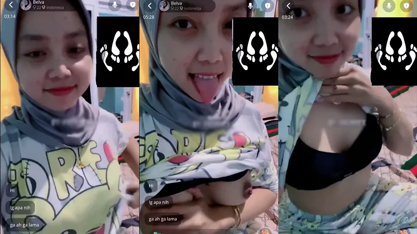 Bokep VCS Belva Hijab Remas Toket Melet