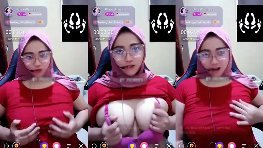 Bokep VCS Jilbab Pink Toge Remas Tetek