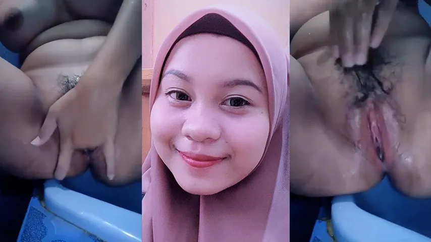 Bokep Viral Hijab Pink Cantik Sange di Toilet