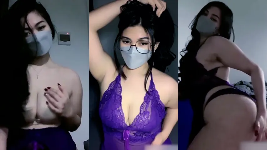 Bokep Zara Gladys Lingerie Ungu Ebot